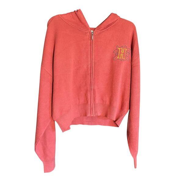 NWT Honor the Gift Cotton Blend Dark Salmon-ish/Orangish Sweatshirt Size Medium - Picture 6 of 8